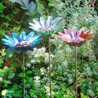 Garden Stake/Statuary Bird Feeders